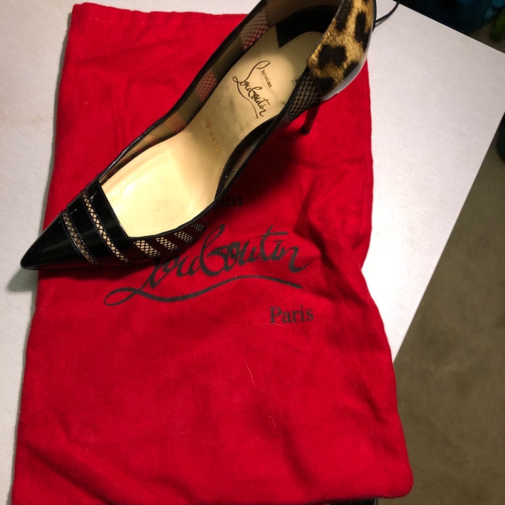 Louboutin Leopard Heels